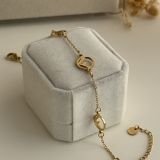 Aurelia Circle Link Chain Bracelet