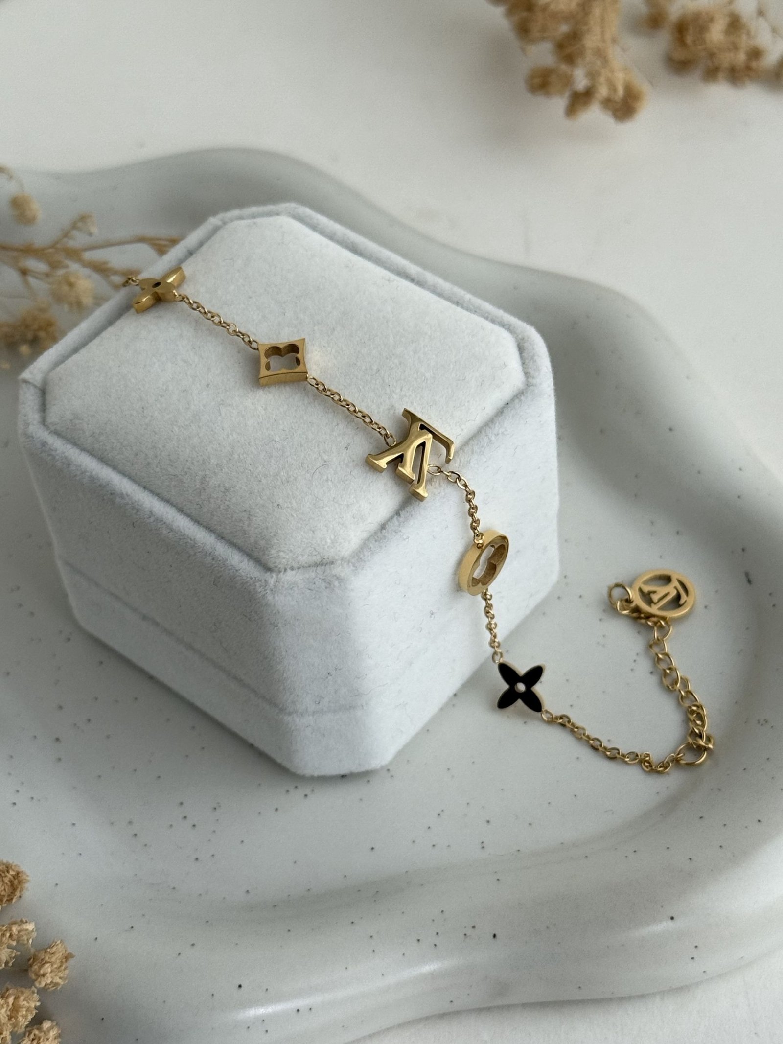 Maison Emblem Charm Bracelet