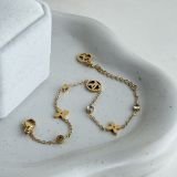 Petit Fleur Crystal Charm Bracelet