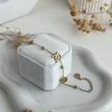 con Charm Chain Bracelet