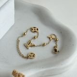 con Charm Chain Bracelet