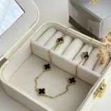 Elvara Mini Clover Station Necklace