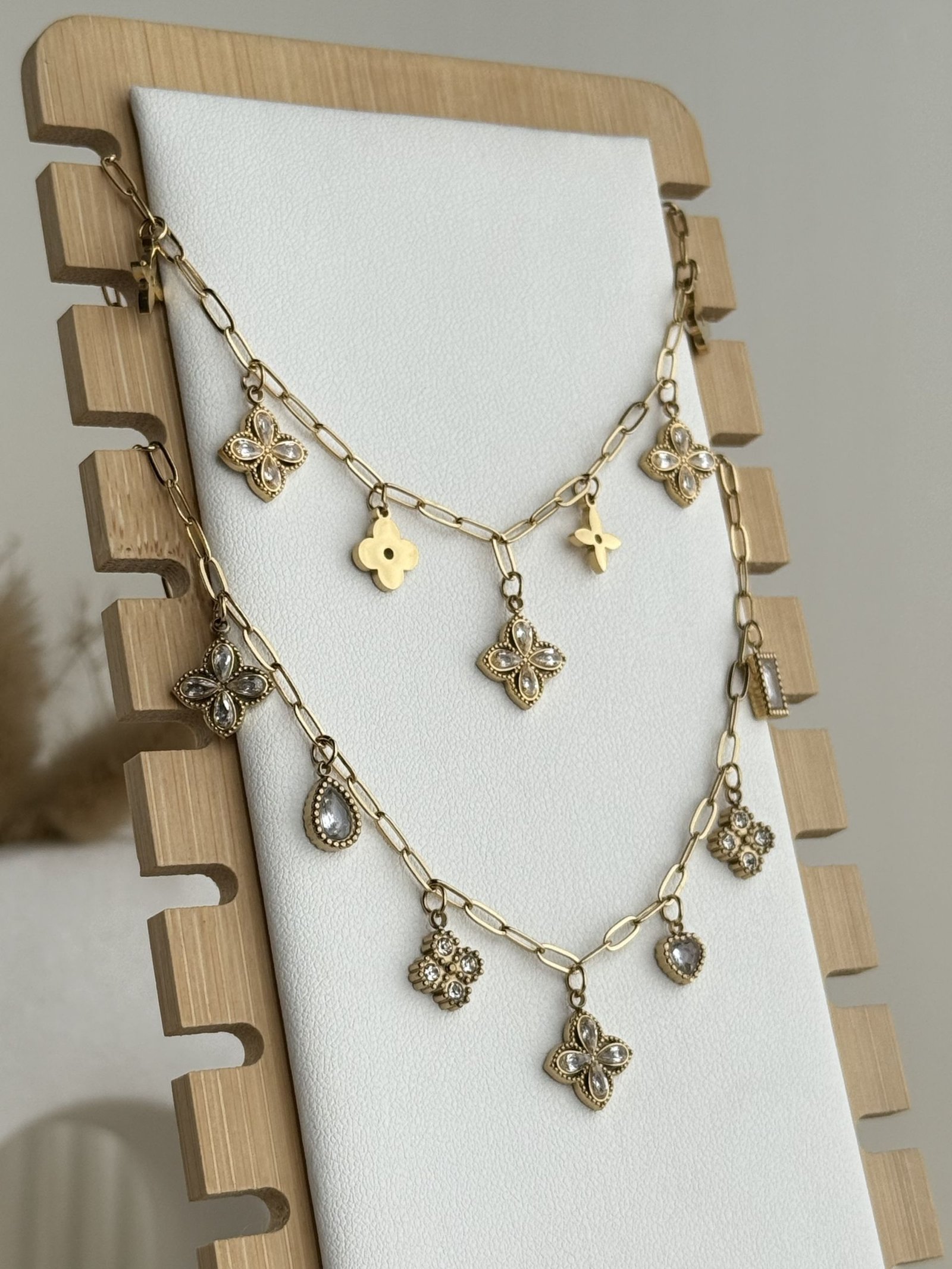 Aurevia Bloom Charm Necklace