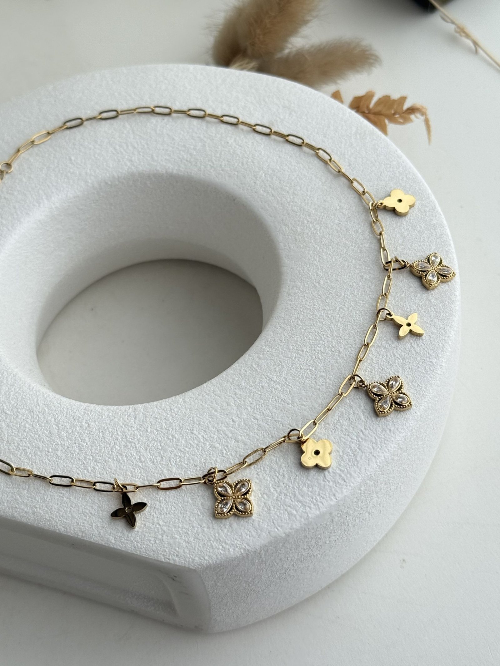 Aurevia Bloom Charm Necklace