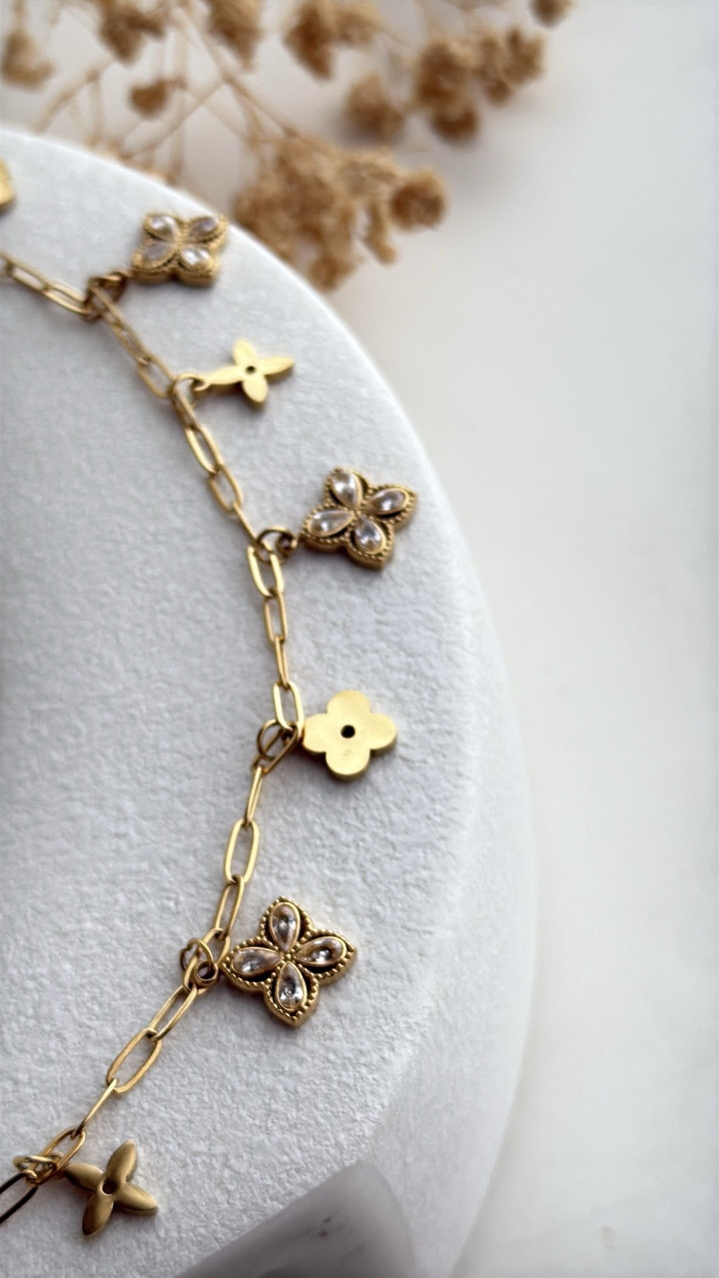 Aurevia Bloom Charm Necklace
