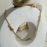 Cassara Signature Logo Chain Necklace