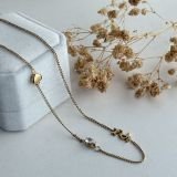 Cassara Multi-Charm Signature Chain Necklace