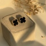 Alhambra Luxe Clover Stud Earrings(13mm)