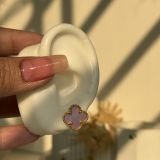 Alhambra Luxe Clover Stud Earrings(13mm)