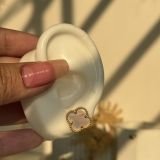 Alhambra Luxe Clover Stud Earrings(13mm)