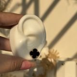 Alhambra Luxe Clover Stud Earrings(13mm)