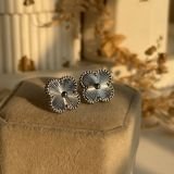Alhambra Radiant Clover Stud Earrings