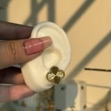 Alhambra Radiant Clover Stud Earrings