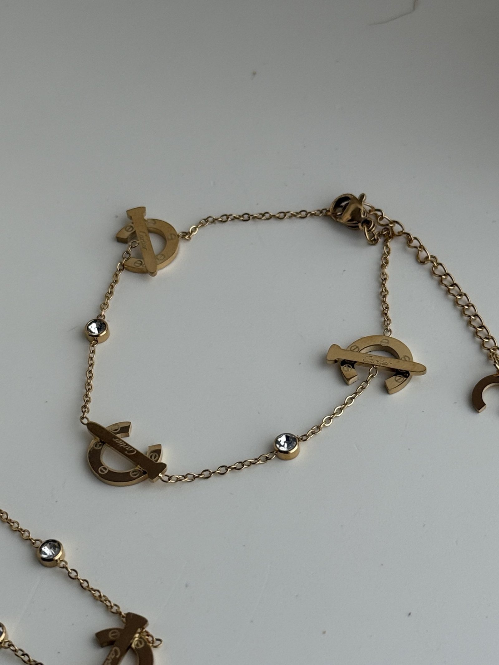 Aurora Initial Chain Bracelet