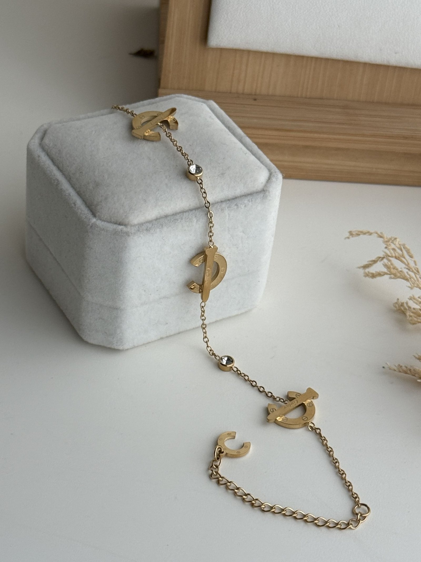 Aurora Initial Chain Bracelet