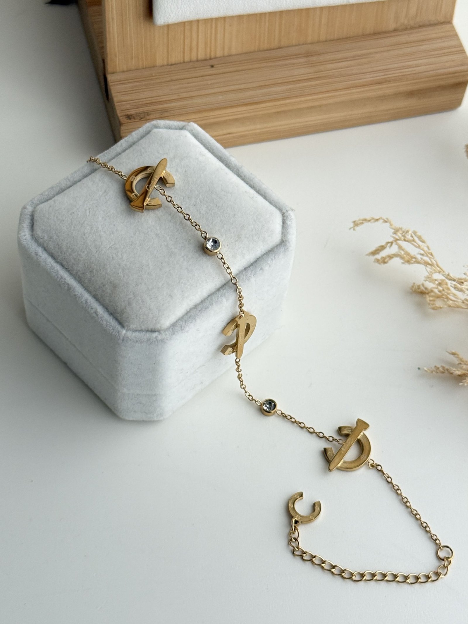 Aurora Initial Chain Bracelet