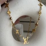 Iconéa Monogram Charm Chain Necklace