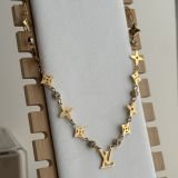 Iconéa Monogram Charm Chain Necklace