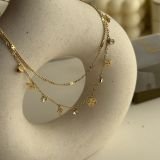 Aurélia Layered Charm Necklace