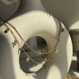 Aurélia Layered Charm Necklace