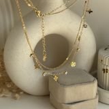 Aurélia Layered Charm Necklace