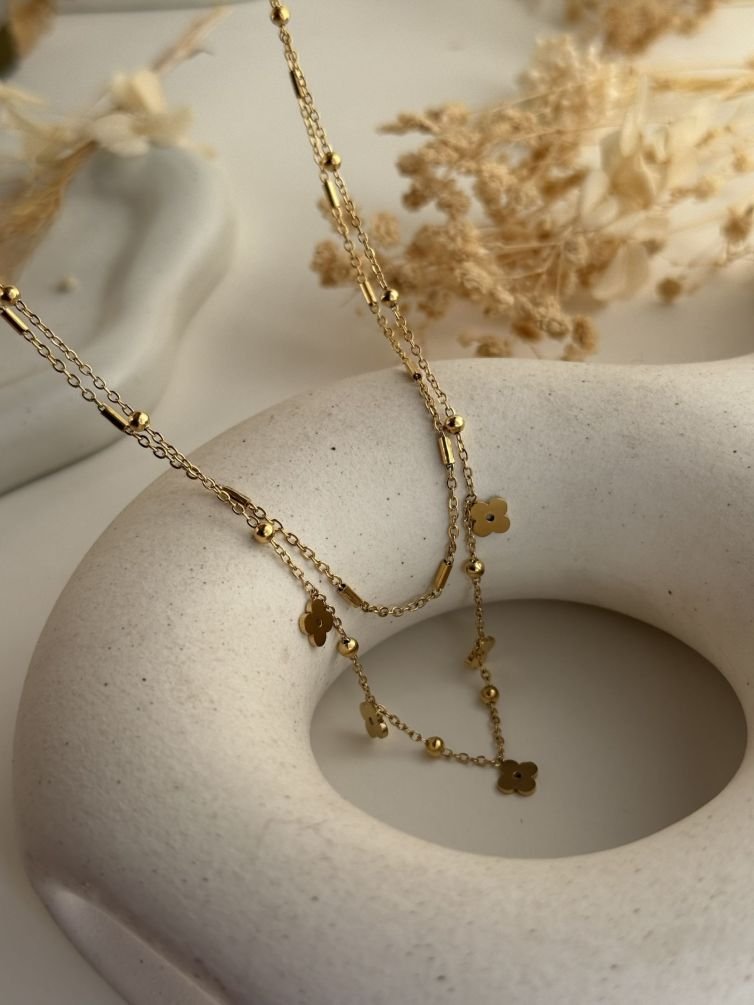 Floréa Duo Layer Necklace