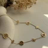 Aurelia Medallion Charm Chain Necklace