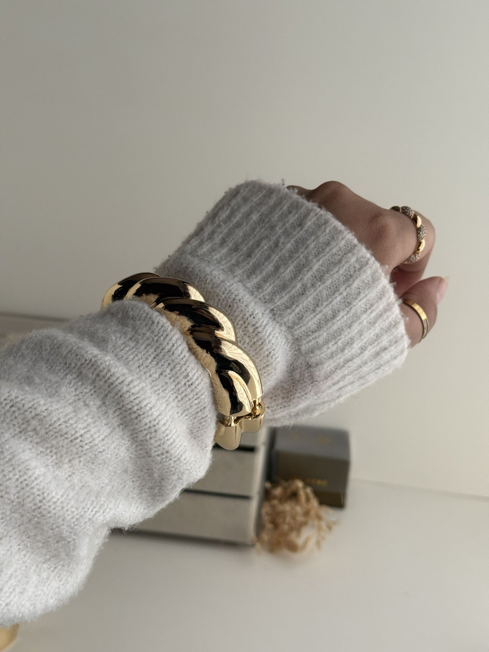 Aurelia Twist Luxe Cuff