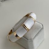 Aurevia Bamboo Enamel Cuff