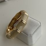 Aurevia Bamboo Enamel Cuff
