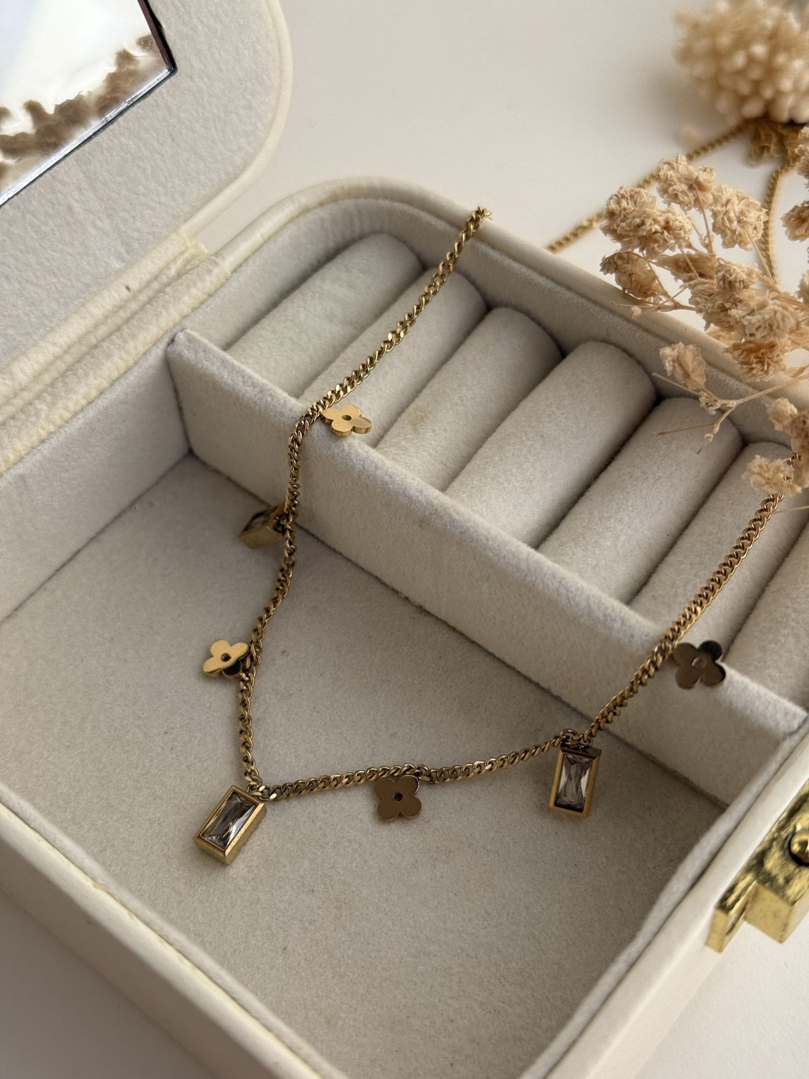 Aurielle Prism Charm Necklace