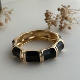 Aurevia Bamboo Enamel Cuff