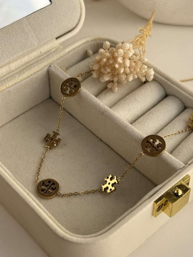 Aurelia Medallion Charm Chain Necklace