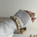 Aurevia Bamboo Enamel Cuff