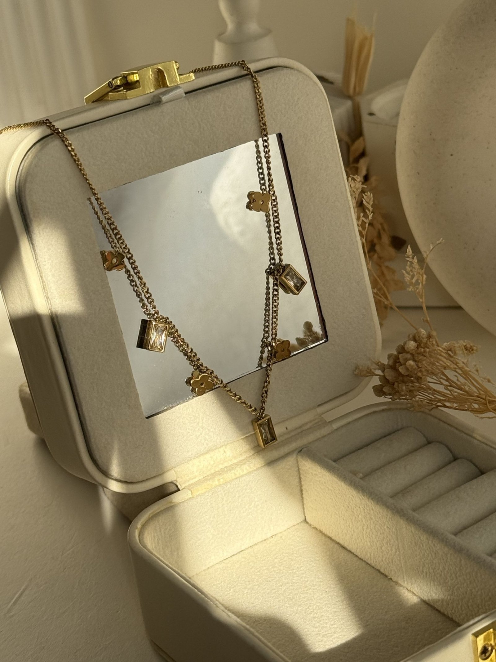 Aurielle Prism Charm Necklace