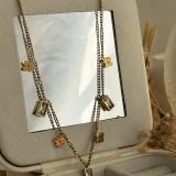 Aurielle Prism Charm Necklace