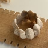 Geometric Resin Stretch Cuff