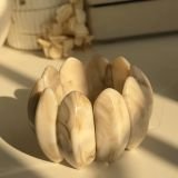 Geometric Resin Stretch Cuff