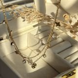Aurélia Layered Charm Necklace