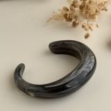Marbled Resin Open Cuff
