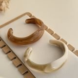 Amber Marble Resin Cuff