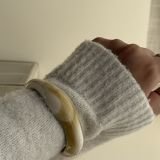 Amber Marble Resin Cuff