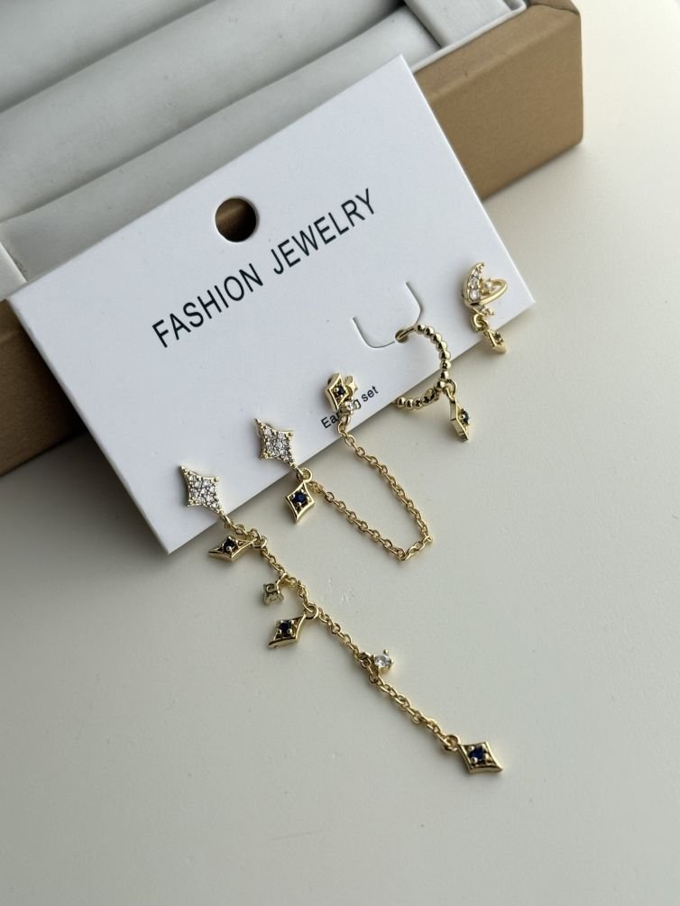 Constellation Chain Ear Stack Set (5-Piece)