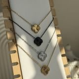 Velmora Laser Clover Necklace