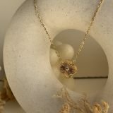 Velmora Laser Clover Necklace