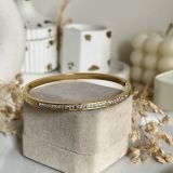 Lunara Diamond Line Bangle