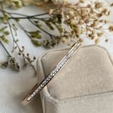 Lunara Diamond Line Bangle
