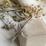 Lunara Diamond Line Bangle