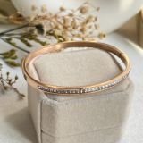 Lunara Diamond Line Bangle