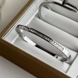 Lunara Diamond Line Bangle